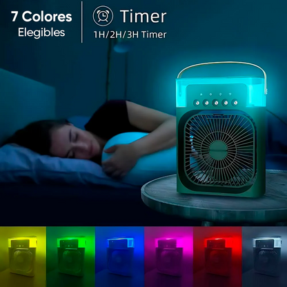 Dile adiós al Calor con el Ventilador Aire Acondicionado Portátil