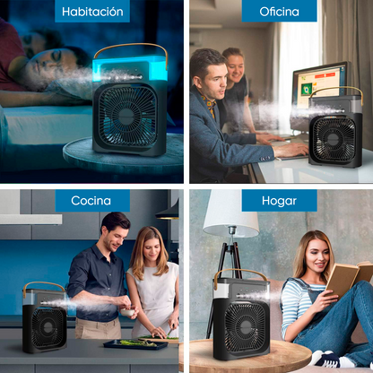 Dile adiós al Calor con el Ventilador Aire Acondicionado Portátil